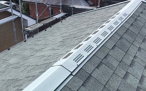 アスファルトルーフィング取付(TAJIMA防水シート)