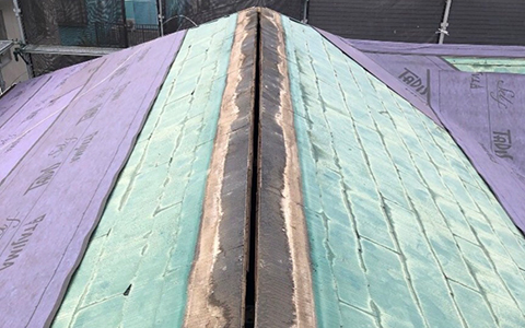 屋根カバールーフ工事